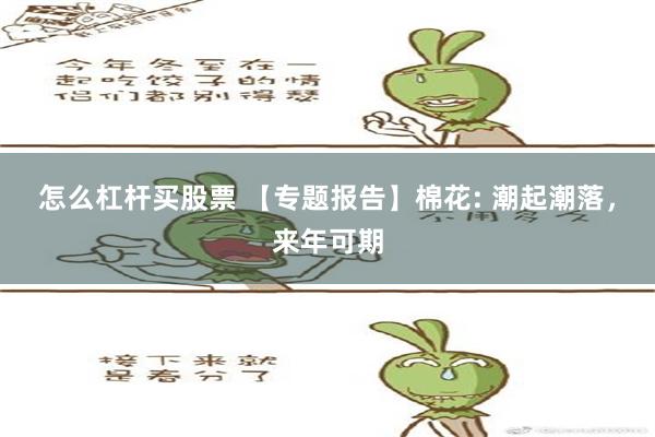 怎么杠杆买股票 【专题报告】棉花: 潮起潮落，来年可期