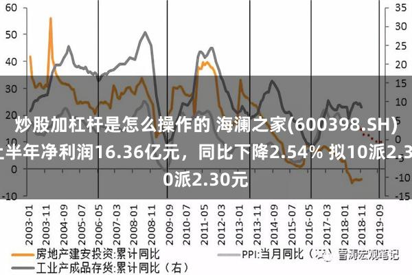 炒股加杠杆是怎么操作的 海澜之家(600398.SH)：上半年净利润16.36亿元，同比下降2.54% 拟10派2.30元