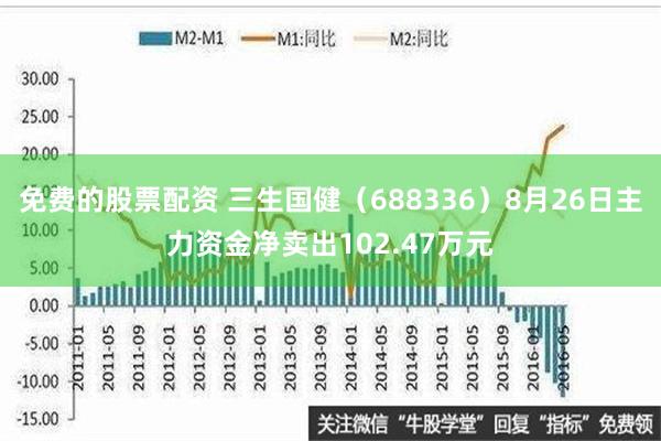 免费的股票配资 三生国健（688336）8月26日主力资金净卖出102.47万元