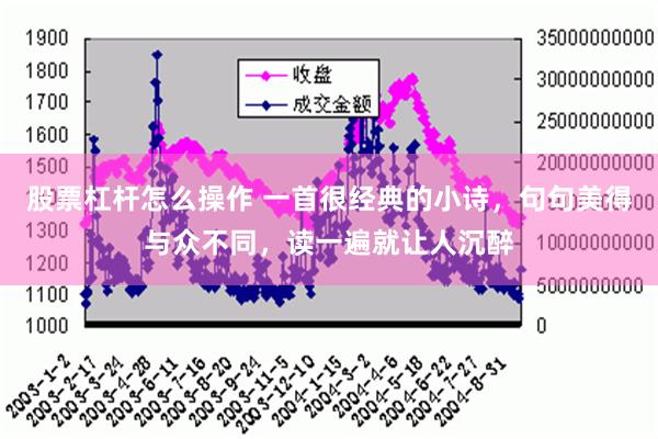 股票杠杆怎么操作 一首很经典的小诗，句句美得与众不同，读一遍就让人沉醉